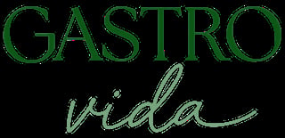 Gastro Vida logo with green text on black background